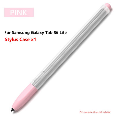 Vadonatúj átlátszó zselé színes szilikon tolltartó Samsung Galaxy Tab S6 Lite táblagéphez ultravékony ujjlenyomat-gátló