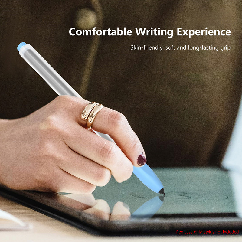 Vadonatúj átlátszó zselé színes szilikon tolltartó Samsung Galaxy Tab S6 Lite táblagéphez ultravékony ujjlenyomat-gátló