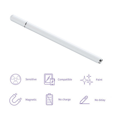 Stilo universal 2 în 1 pentru tabletă telefon mobil Stilo universal pentru desen pentru Xiaomi Samsung iPhone iPad Stylus pentru ecran tactil