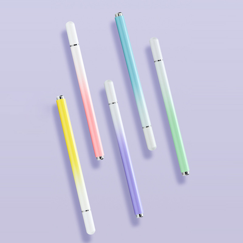 Stilo universal 2 în 1 pentru tabletă telefon mobil Stilo universal pentru desen pentru Xiaomi Samsung iPhone iPad Stylus pentru ecran tactil
