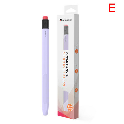 Silikon kompatibilan za Apple Capacitor Pen ProtectiveCase Apple Pencil2 Generation Vintage Pencil Anti Slip Anti Drop Pen W6Y6