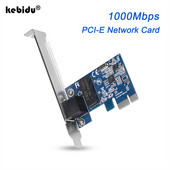 Adaptor PCIe Lan 1000Mbps Gigabit Ethernet PCI Express PCI-E Placă de rețea 10/100/1000M RJ45 Adaptor LAN Convertor pentru PC desktop