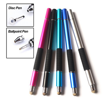 Три в едно докосване Химикалка+Химикалка Писане Универсална писалка Стилус За iPad За Samsung За Huawei/Xiaomi Стилус Таблет Молив