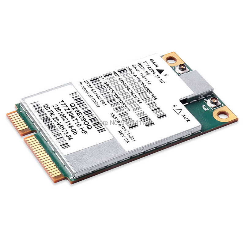 3G vezeték nélküli UN2430 Gobi3000 MC8355 mobil szélessáv 702080-001 634400-001 WWAN kártya HP 5330m 6560b 4430s 8560p 2170p 8560w