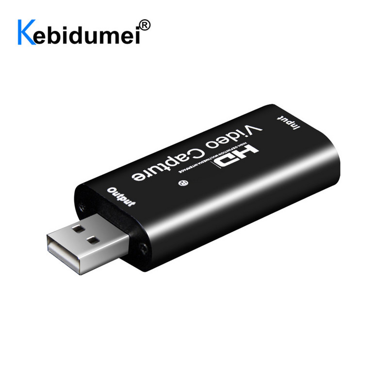Mini 4K USB 3.0 vaizdo įrašymo kortelė su HDMI suderinama USB 2.0 žaidimų įrašymo dėžutė kompiuteriui Youtube OBS tiesioginė transliacija