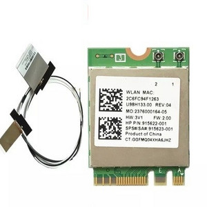 NOUA placă de rețea fără fir 2.4G/5GHz pentru Realtek RTL8822BE RTL8822 WIFI Bluetooth 4.2 433Mbps pentru HP 915622-001 915623-001