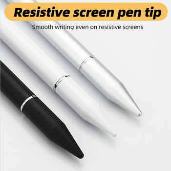 ANMONE Stylus Pen 2 в 1 таблет със сензорен екран, стилус, химикалка, капацитивен диск, стилус за сензорни екрани, писалка за телефони с Android