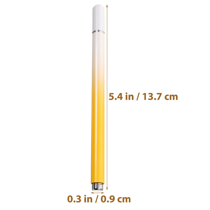 Macaron Stylus univerzális kapacitív toll táblagép precíziós képernyős érintőképernyős stílusú hordozható fém gradiens