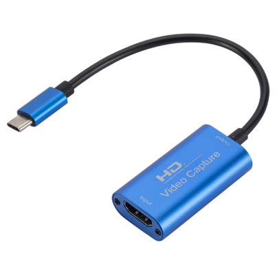 Nešiojama HD 1080P su HDMI suderinama C tipo vaizdo įrašymo kortelė USB 3.0 vaizdo griebtuvas, skirtas kompiuterinių žaidimų kamerai įrašyti tiesioginį srautą