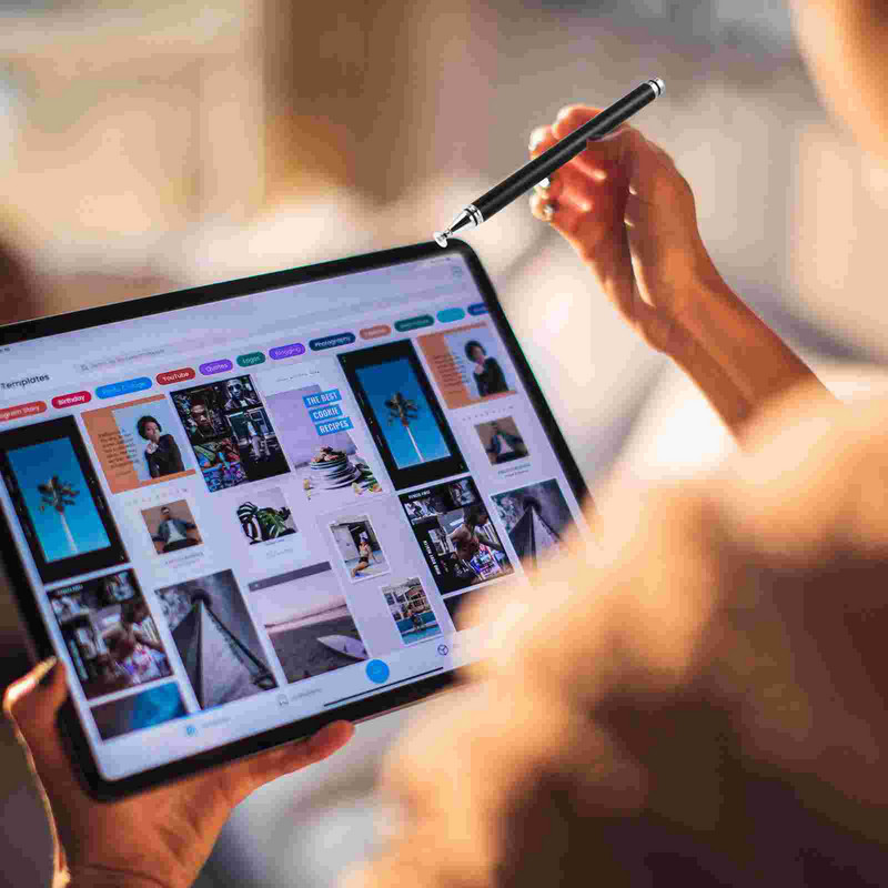 2 vnt Skaitmeninių planšetinių kompiuterių jutikliniai ekranai Universalūs rašiklio įrenginiai Mobilieji telefonai