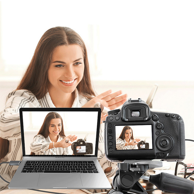 USB 3.0 na HDMI-kompatibilna USB C Audio Video Capture Type-C kartica za Youtube OBS Live Streaming Broadcast Game Recording Box