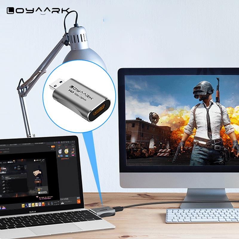 Vaizdo įrašymo kortelė HDMI 1080p 60 kadrų per sekundę žaidimų fiksavimo įrenginio kameros nuoroda, skirta PS4 XBOX telefonui, DVD HD kamerai tiesioginio srauto dėžutės įrašymas