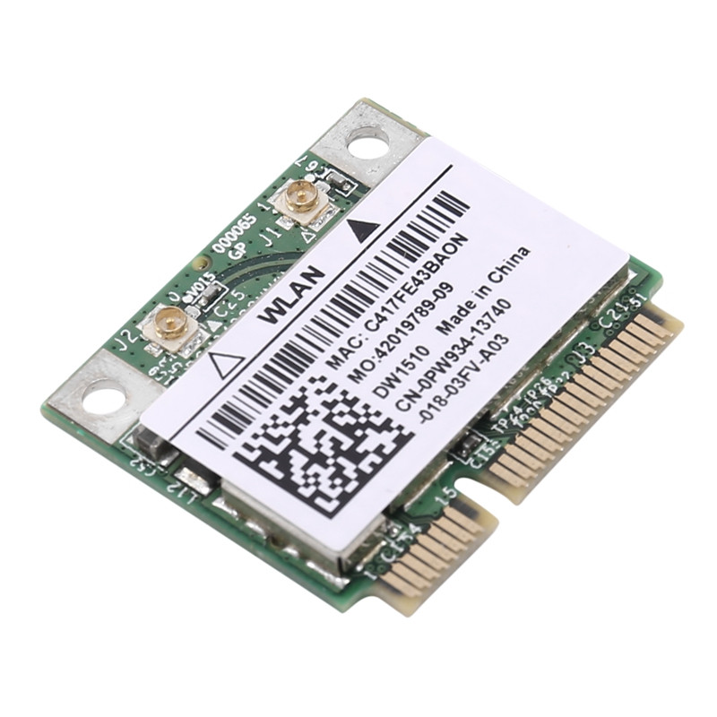 BCM94322HM8L BCM94322 Dual Band 300Mbps Κάρτα ασύρματου δικτύου Mini PCIE Wifi 802.11A/B/G/N DW1510 για Mac OS/Hackintosh