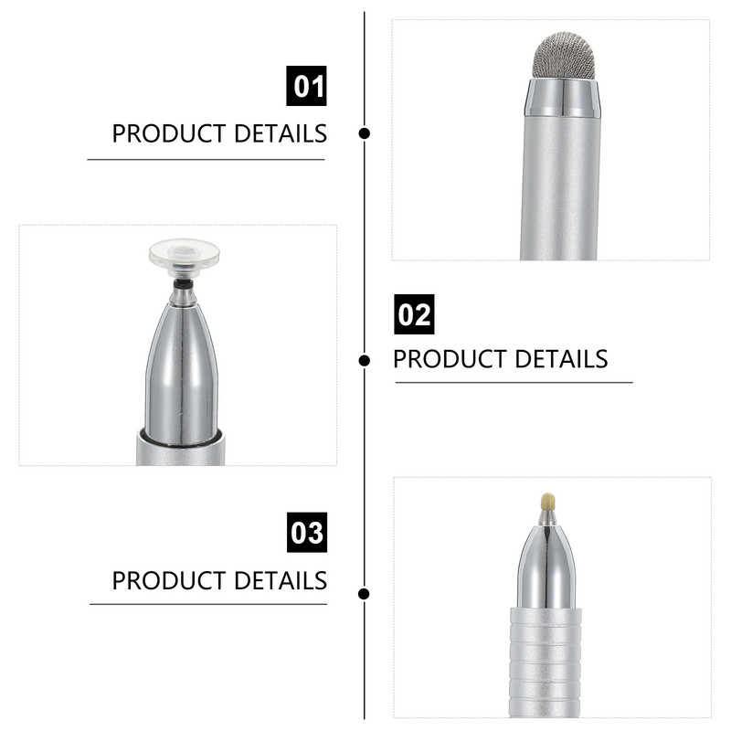 3 1 Suction Stylus Stylus Univerzális Stylus Pen kapacitív érintőképernyők Eszközök Tollak Tablet Mágneses érintőképernyős toll