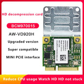 BCM970015 BCM70015 Decodor video HD 1080P Mini adaptor PCI-E Hardware Decodor video pentru laptop Eee PC HTPC