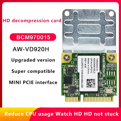 BCM970015 BCM70015 HD videó dekóder 1080P mini PCI-E adapter hardveres videó dekóder laptop Eee PC HTPC számára