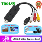 USB 2.0 videohõivekaart video helimuundur teler DVD VHS helihõive adapter kaart teleri video-DVR tasuta kohaletoimetamine