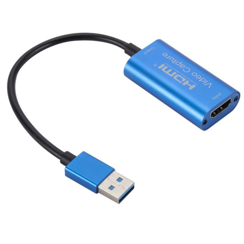 4K vaizdo įrašymo kortelė USB3.0 HDMI vaizdo griebtuvo įrašymo dėžutė, skirta PS4 žaidimui, DVD vaizdo kamerai, kamerai, įrašant tiesioginę transliaciją