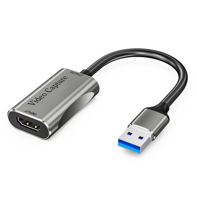 HD 1080P HDMI-kompatibilis audio-videokártya USB 3.0/Type-C rögzítőkártya számítógépes OBS élő közvetítés játékrögzítő dobozhoz