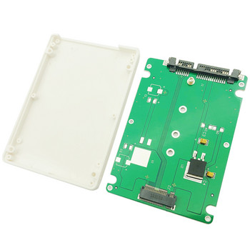 Θήκη προσαρμογέα μετατροπέα SSD M.2 σε SATA 2,5 ιντσών NGFF (SATA) B+M Key Socket 2 M2 SATA Adapter Card For E431 E531 X240S Y410P Y510P