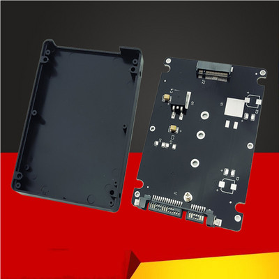 M.2 - SATA 2,5 hüvelykes NGFF (SATA) SSD átalakító adapter ház B+M kulcs foglalat 2 M2 SATA adapterkártya E431 E531 X240S Y410P Y510P számára