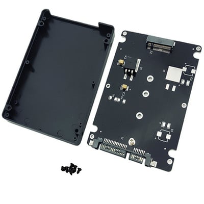 M.2 kuni SATA 2,5-tolline NGFF (SATA) SSD muunduri adapteri korpus B+M võtmepesa 2 M2 SATA adapteri kaart E431 E531 X240S Y410P Y510P jaoks