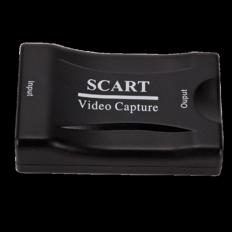 GRWIBEOU USB 2.0 Video Capture Card 1080P Scart Gaming Record Box Snimanje Streaming uživo Kućni ured DVD Grabber Plug and Play