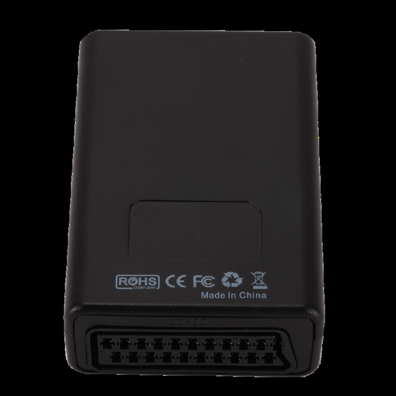 GRWIBEOU USB 2.0 Video Capture Card 1080P Scart Gaming Record Box Snimanje Streaming uživo Kućni ured DVD Grabber Plug and Play