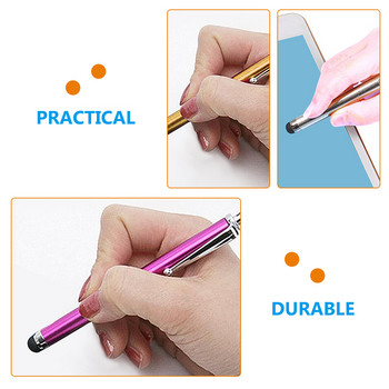 20 τμχ Στυλό με επίπεδη οθόνη Tablet Pens Capacitive Stylus Pens Active Stylus Οθόνες αφής Rubber Tips Στυλό Capacitive Touch