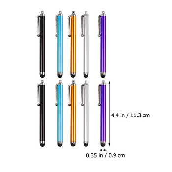 20 τμχ Στυλό με επίπεδη οθόνη Tablet Pens Capacitive Stylus Pens Active Stylus Οθόνες αφής Rubber Tips Στυλό Capacitive Touch