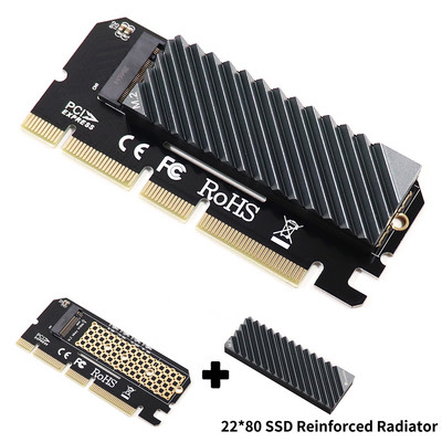 m.2 to pcie x16 adapter Kaart pci-e m .2 konverteeri adapter NVMe SSD Adapter m2 M võtmeliides PCI Express 3.0 x4 2230-2280 Suurus