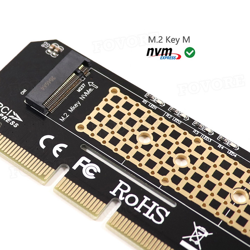 Badu.bg m.2 to pcie x16 adapter Card pcie to m .2 convert adapter NVMe SSD Adapter m2 M Key