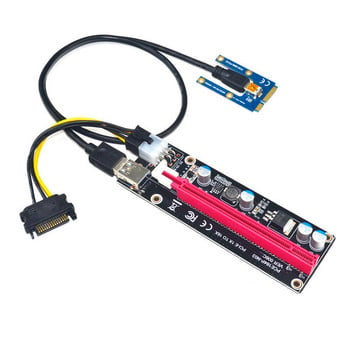 Μίνι PCIe σε PCI express 16X Riser για Εξωτερική κάρτα γραφικών φορητού υπολογιστή EXP GDC BTC Antminer Miner mPCIe σε υποδοχή PCI-e Κάρτα εξόρυξης