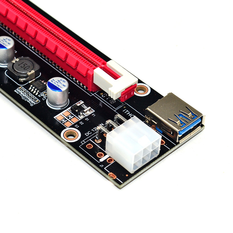 Mini PCIe į PCI express 16X stovas nešiojamojo kompiuterio išorinei grafikos plokštei EXP GDC BTC Antminer Miner mPCIe į PCI-e lizdą Mining Card