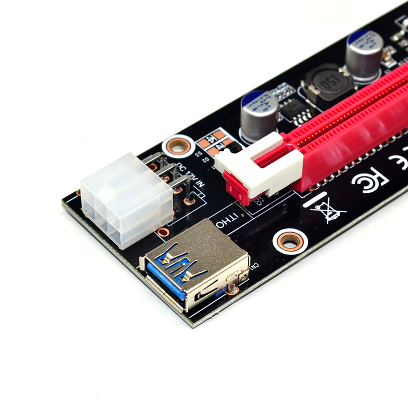 Mini PCIe į PCI express 16X stovas nešiojamojo kompiuterio išorinei grafikos plokštei EXP GDC BTC Antminer Miner mPCIe į PCI-e lizdą Mining Card