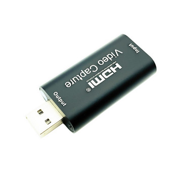 Κάρτα βίντεο HDMI Κάρτα λήψης βίντεο VHS USB 2.0 Grabber Recorder 4K 1080P για PS4 Παιχνίδι DVD βιντεοκάμερα Κάμερα HD Ζωντανή ροή ΝΕΟ