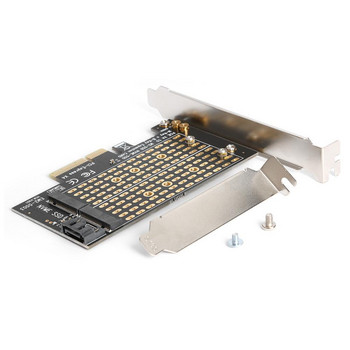 Προσαρμογέας PCIE σε M2/M.2 Προσθήκη σε κάρτες SATA M.2 Προσαρμογέας SSD PCIE NVME/M2 Προσαρμογέας PCIE SSD M2 σε κάρτα SATA PCI-E M Key +B Κάρτες-κλειδιά