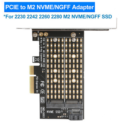 PCIE na M2/M.2 adapter za dodatne kartice SATA M.2 SSD PCIE adapter NVME/M2 PCIE adapter SSD M2 na SATA PCI-E karticu M Key +B Key kartice