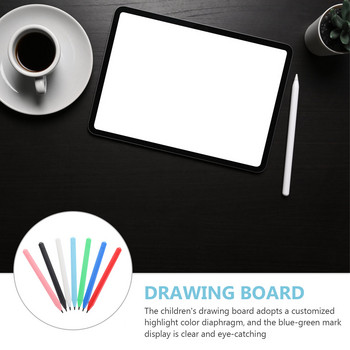 7 бр. Стилус LCD таблет за писане Детски химикалки Сензорен екран Подложка Детска рисунка Живопис