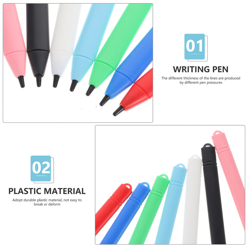 7 kom. Stylus LCD tablet za pisanje, dječje olovke, podloga za zaslon osjetljiv na dodir Dječje crtanje slika