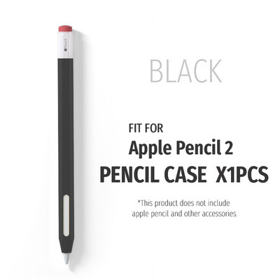 Silikónové puzdro na pero Apple Pencil 1 a 2, ochranné puzdro na stylus, protišmykové puzdro na pero pre iPad, odolné voči pádu