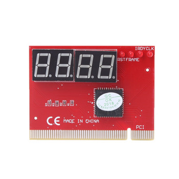 Νέος υπολογιστής PCI POST κάρτα μητρικής πλακέτας LED 4-ψήφιος διαγνωστικός έλεγχος αναλυτής υπολογιστή