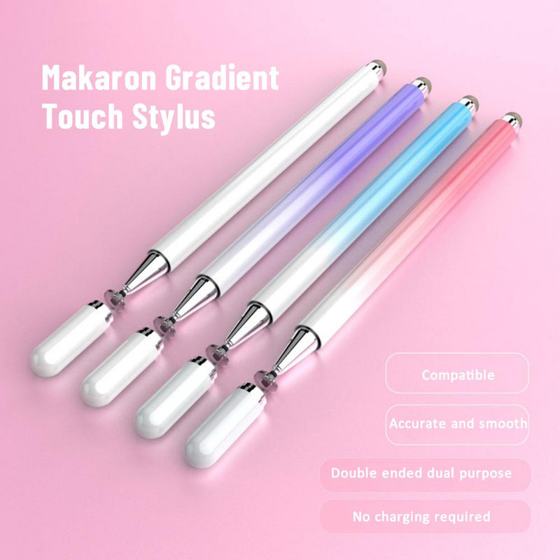 Macaroon Touch Pens Magnetic Pen Cap Capacitance Pen Univerzalna višenamjenska olovka za zaslon mobilnog telefona Tablet 1 kom.