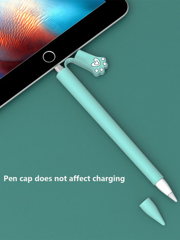 Θήκη σιλικόνης για Apple Pencil 2 1st 2 Case Μολυβοθήκη Tablet Touch Stylus Protective Cover Θήκη Φορητή θήκη από μαλακή σιλικόνη