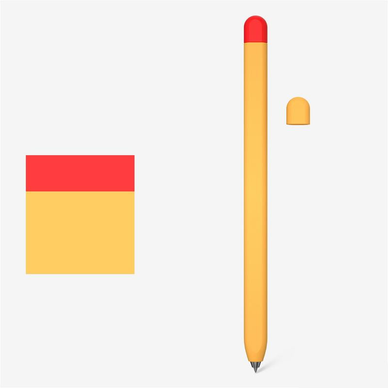 Galimos 4 spalvos Apsauga Neslystantis pieštukų krepšys, skirtas Tab S7 7plus 8 8plus Pen Case Odos dangtelis Apsauginis nuo smūgio silikonas