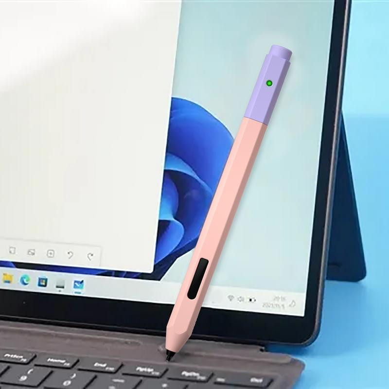Husă de protecție pentru stilou pentru tabletă, care se potrivește cu culorile, Husă de protecție pentru stilou, husă din silicon anti-alunecare și anti-cădere