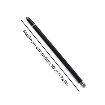 50 см универсален стилус 2 в 1 метален кондензатор Сензорен молив Телескопичен стилус писалка за обучение I-Pad Таблет Смартфони
