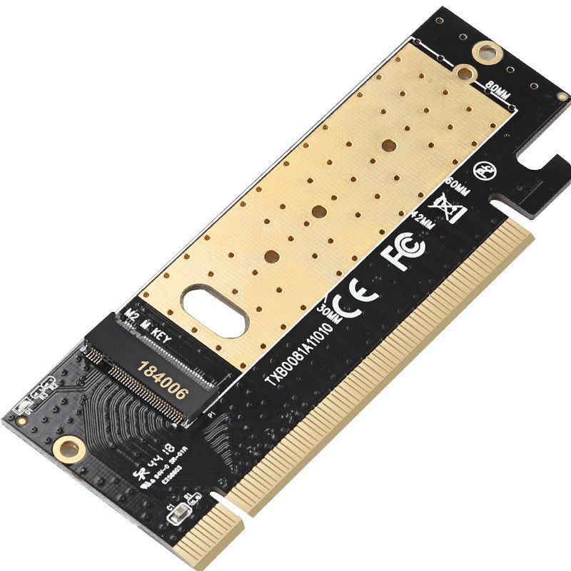 m.2 - pcie x16 adapter Kártya pci-e - m .2 átalakító adapter NVMe SSD Adapter m2 M Kulcs interfész PCI Express 3.0 x4 2230-2280 Méret