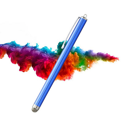 Μεταλλική γραφίδα με χωρητική ίνα, κατάλληλη για εκμάθηση κινητού τηλεφώνου Tablet χειρόγραφου στυλό αφής Universal