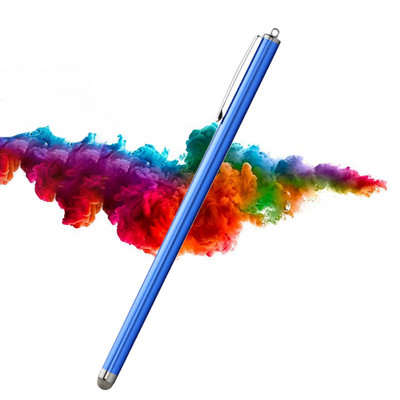 Μεταλλική γραφίδα με χωρητική ίνα, κατάλληλη για εκμάθηση κινητού τηλεφώνου Tablet χειρόγραφου στυλό αφής Universal
